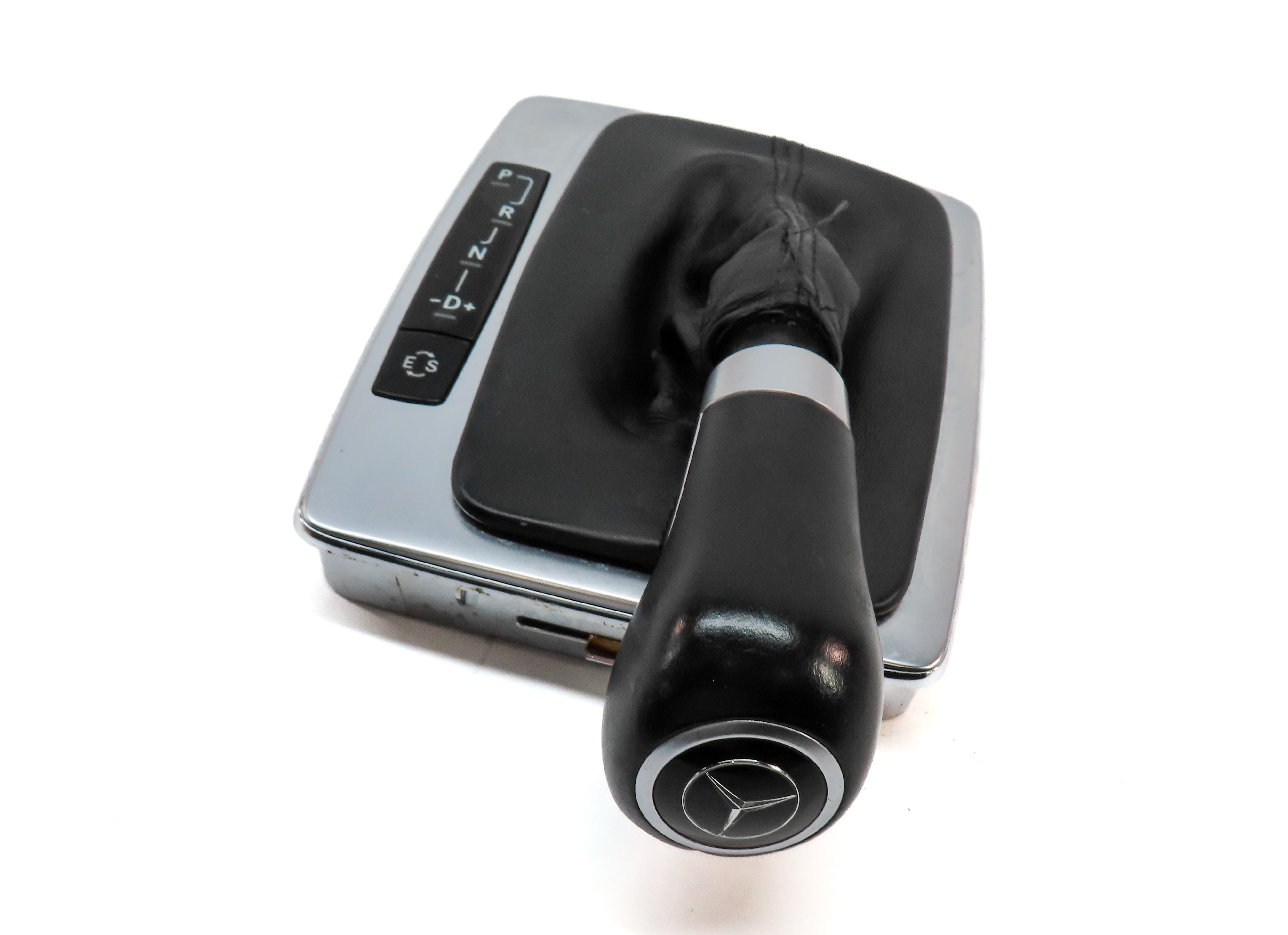 2013 MERCEDES C250 (W204) CENTER CONSOLE SHIFTER SHIFT KNOB w/BOOT & INDICATOR — exact item pictured